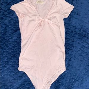 pink hollister bodysuit!
